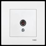 Viko Karre Meridian Beyaz Tv Dirençsiz Çerçeve Hariç Mekanizma