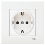 Viko Karre Modül Beyaz 008 Topraklı Priz