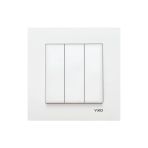 Viko Karre Üçlü Anahtar Çerçeve Dahil Orjinal Ürün Vk001255