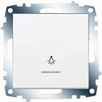 Viko Karre/meridian Beyaz Işıklı Light Mekanizma (Çerçeve Hariç) Viko