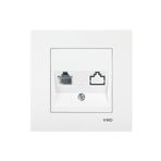 Viko Mekanizma 90967413 Meridian Karre Numeris Telefon Prizi