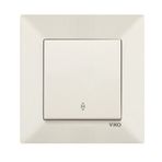 Viko Meridian Krem Vavien Çocuk Korumalı Priz
