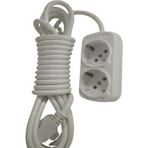 Viko Multi-Let 2'li Anahtar-Topraklı Kablo Çocuk Koruma 3 Metre Priz
