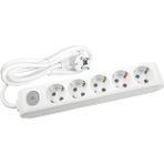 Viko Multi-Let 5'li Anahtarlı Grup Priz 2 Metre - Beyaz