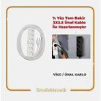 Viko Multi-Let 6'lı 3x2.5 35 m Ünal Kablo Topraklı Çocuk Korumalı Uzatma
