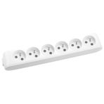 Viko Multi-let 6'lı Grup UPS Priz Çocuk Korumalı Klemensli Beyaz - 90110600