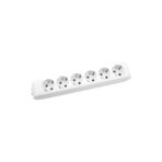 VİKO Multi-Let 6Lı Topraklı Klemens Priz (90113600 Gri