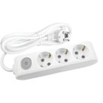 Viko MULTI-LET Topraklı Anahtarlı Çocuk Korumalı 3 mt 3'lü Priz