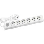 Viko MULTILET-022 2 mt Uzatma Kablosu Altılı Anahtarlı Topraklı Çocuk Korumalı Priz