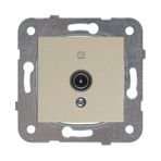 Viko Novella Cat5 Bronz Data Nümeris Telefon Prizi