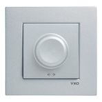 Viko Novella Gümüş Rotatif Dimmer