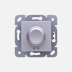 Viko Novella/Trenda Metalik Beyaz PRO Dimmer RL 20-500W Mekanizma+Düğme/Kapak