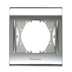 Viko Panasonic Tekli Thea Blu Chrome Beyaz Çerçeve