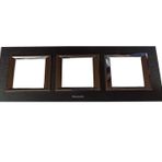 Viko Panasonic Thea 3x2M Ultima Metal Eloxal Siyah Renk Çerçeve