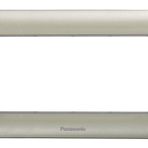 Viko Panasonic Thea 4M Sistema Inox Matt Metalik Beyaz Çerçeve