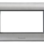 Viko Panasonic Thea 7M Sistema Chrome Matt Füme Çerçeve