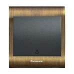 Viko Panasonic Thea Blu Light Antique Dore Kapak Füme Anahtar Çerçeve