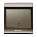 Viko Panasonic Thea Blu Light Una Füme Kapak Dore Anahtar Çerçeve