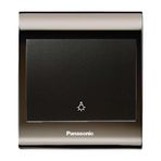 Viko Panasonic Thea Blu Light Una Füme Kapak Siyah Anahtar Çerçeve