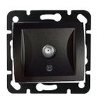 Viko Panasonic Thea Blu Siyah Uydu Prizi F Kollektörlü Sonlu Çerçevesiz WBTR04515BL-TR
