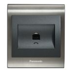 Viko Thea Blu Anahtar ( Inox Çerçeve + Füme Kapak ) Nümeris Prizi