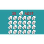 Viko Topraklı Dişi Fiş - 25 ADET - Beyaz