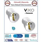 VİKO Topraklı Dişi Fiş - Orjinal Ürün - 2 Adet