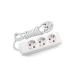 VİKO Üçlü Uzatma Kablosu 10 Metre 3x1.5 Mm Bakır Fiş Priz 3lü 10 Mt Grup 3500 W