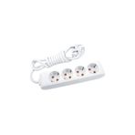 Viko Viko 16425 Multi-Let Topraklı Priz Çoklayıcı 3M 4Lü Beyaz