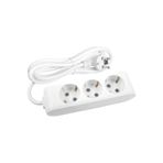 VİKO Viko 90113302 Multi-Let 3Lü Priz Çocuk Korumalı Topraklı 2 Metre Kablolu Grup Priz