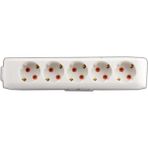 Viko VİKO0128 Topraklı Çocuk Korumalı Klemensli Multi-Let Beşli Priz