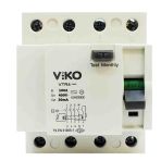 Viko VTR4-100300 AC Tip 300 mA 4x100 Amper Kaçak Akım Koruma Rölesi