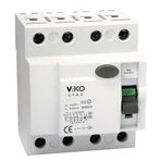 Viko VTR4-63300 3x63 A 300 mA Yangın Koruma Rölesi