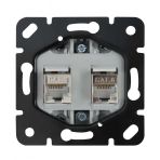 Viko WBTM04075NC-TR Panasonic Thea Blu İkili Data Cat6 Mekanizma