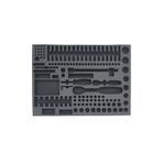VIKTEC 1/2" ve 1/4" Lokma Takımı Uyumlu EVA Sünger Organizer