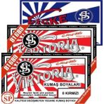 Viktoria 2pk Kırmızı Kumaş Boyası + 1pk Fiske Sabitleme Naylon İpek Yün Pamuk Kumaşlar İçin