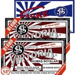 Viktoria Kumaş Boyası Koyu Kahve 2Pk+Fiske Sabitleme 1Pk