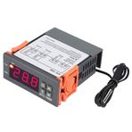Vikye STC-1000 termostat, akvaryum, teraryum, hayvanat bahçesi, paludarium, tavuk kuluçka makinesi için sensörlü 110-220V dijital sıcaklık kontrolörü
