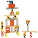 Vilac Construction Site Equilibrist Game Ingela P Arrhenius İnşaat Denge Oyunu