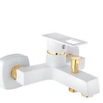 Vilas Trento Elit Beyaz Gold Mix Duş Banyo Bataryası