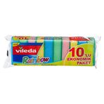 Vileda 10'lu Rainbow Ekonomik 2'li Paket Bulaşık Süngeri