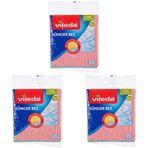 Vileda 141161 Sünger Bez, Ekstra dayanıklı, Çok amaçlı, 3'lü Paket 3lü paket