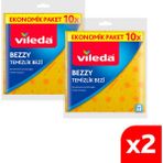 Vileda 2 Paket 10'lu Bezzy Mutfak Bezi - 2'li