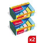 Vileda 2 Paket 5 Li Rainbow Bulaşık Süngeri