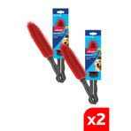 Vileda 2 Paket Pet Pro Elektrostatik Tüy Toplayıcı Fırça, Dar alanlar için ideal, Yıkanabilir, Uzun