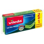 Vileda 2+1 Ultrafresh Oluklu Bulaşık Süngeri - Tekli