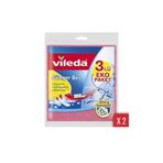 Vileda 2'li Paket Ekstra Dayanıklı 3'lü Sünger Bez