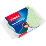 Vileda 2'li Parlak Konfor Oluklu Bulaşık Süngeri - Tekli