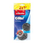 Vileda 3 Lü Çelik Bulaşık Teli