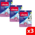 Vileda 3 Paket Mikrofiber Mutfak Temizlik Bezi